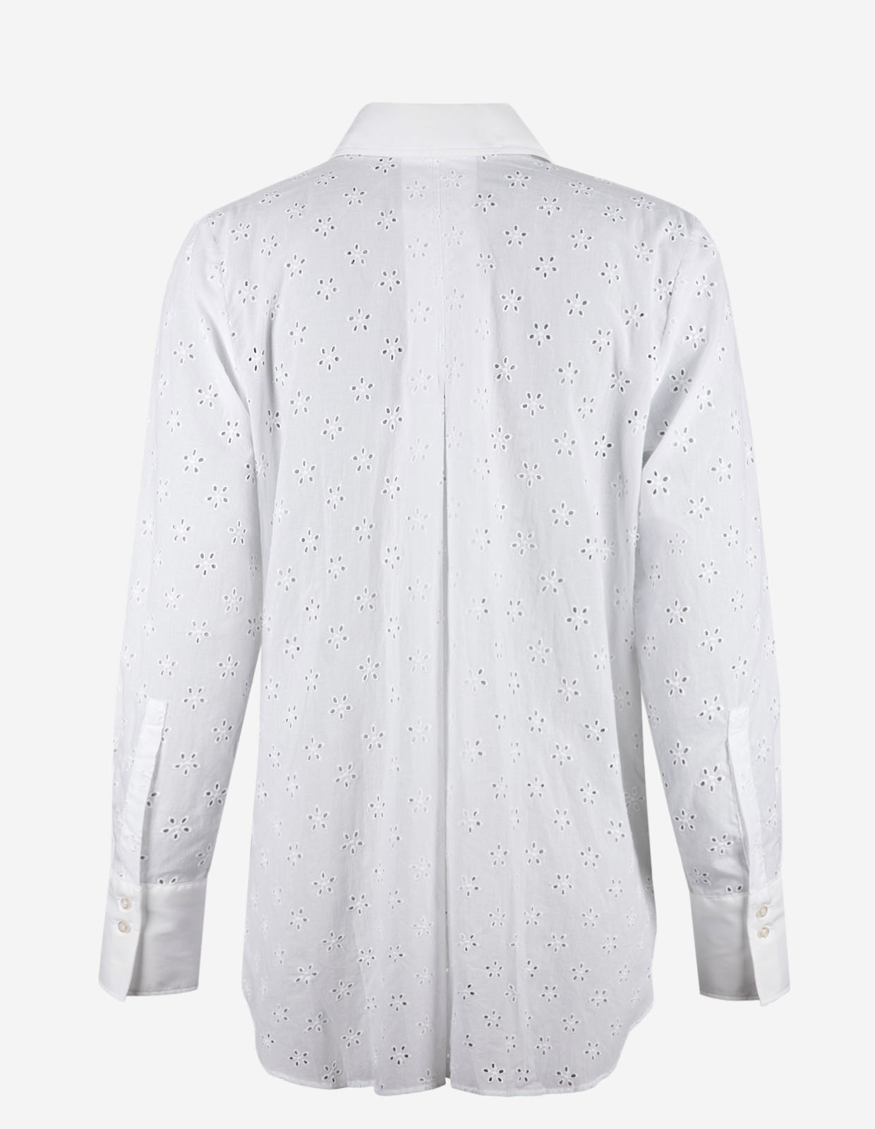 Mirja Skjorta Emboidery Anglais Vit