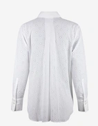 Mirja Skjorta Emboidery Anglais Vit