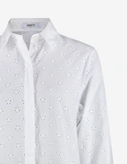 Mirja Skjorta Emboidery Anglais Vit