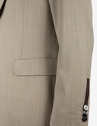 Fogerty Kavaj Strukturerad Ull Beige