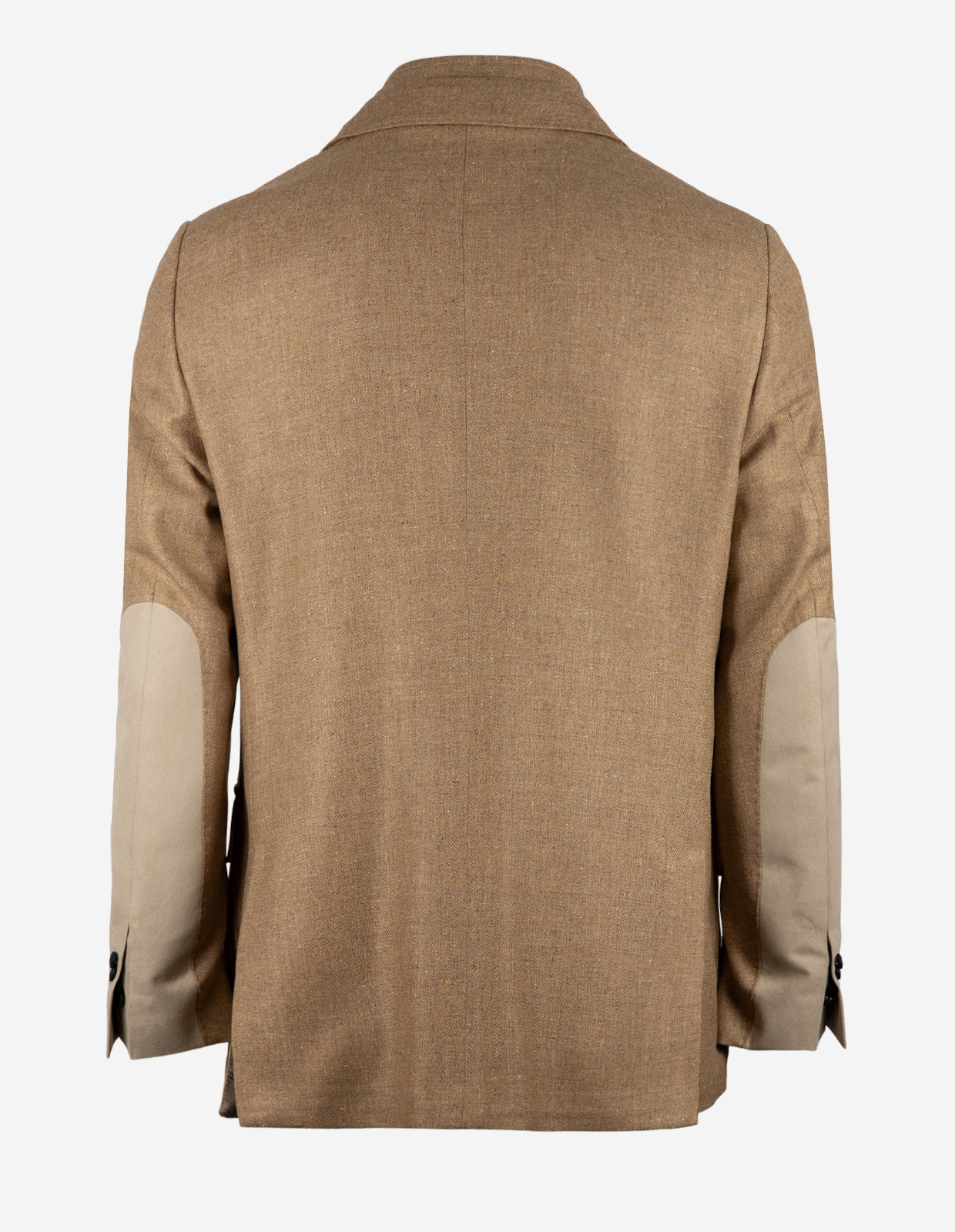 Hybridkavaj Siden Ull Beige