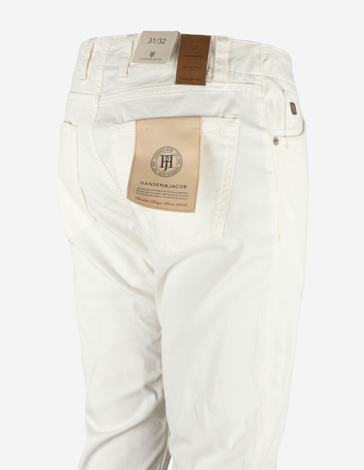 Pan Oxford Femficksbyxa Benvit