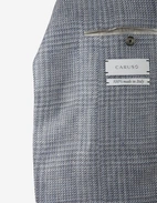 Aida Kavaj Linne Ull Glencheck Ljusblå