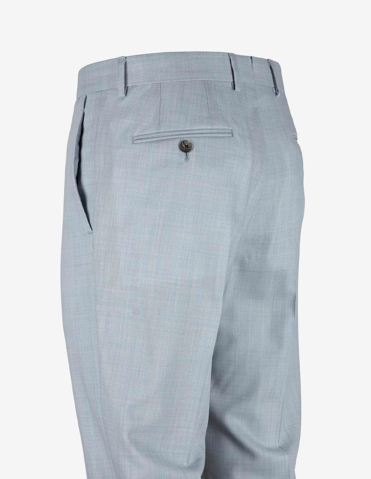 Aida Kostym Loro Piana Ull Ljusblå