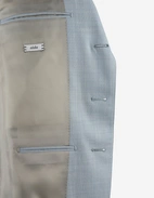 Aida Kostym Loro Piana Ull Ljusblå