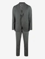 Fogerty Dandy Kostym Ull Grön