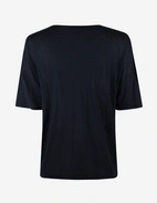 Cora Top Marinblå