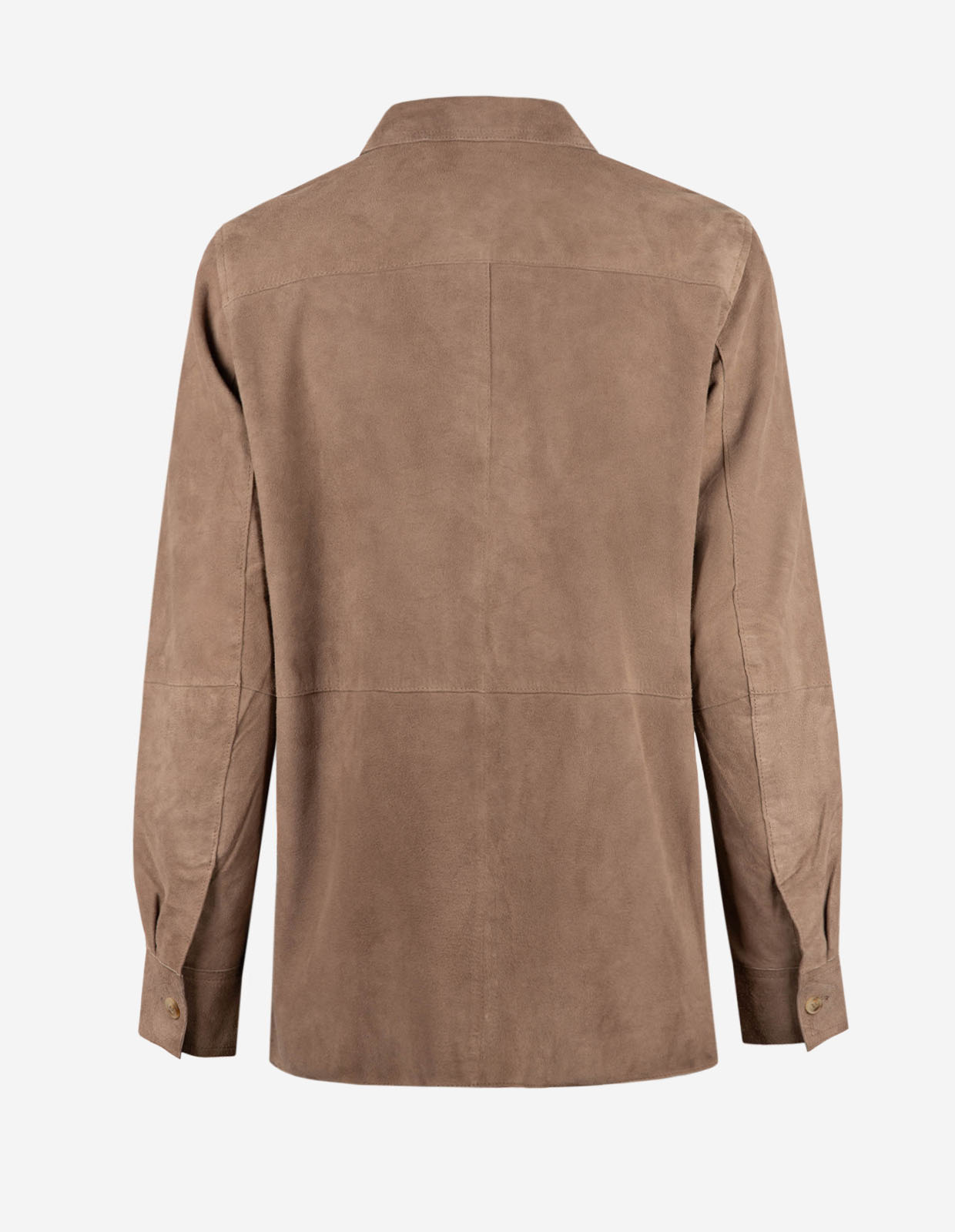 Cassy Overshirt Gråbeige