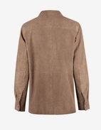Cassy Overshirt Gråbeige