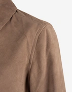 Cassy Overshirt Gråbeige