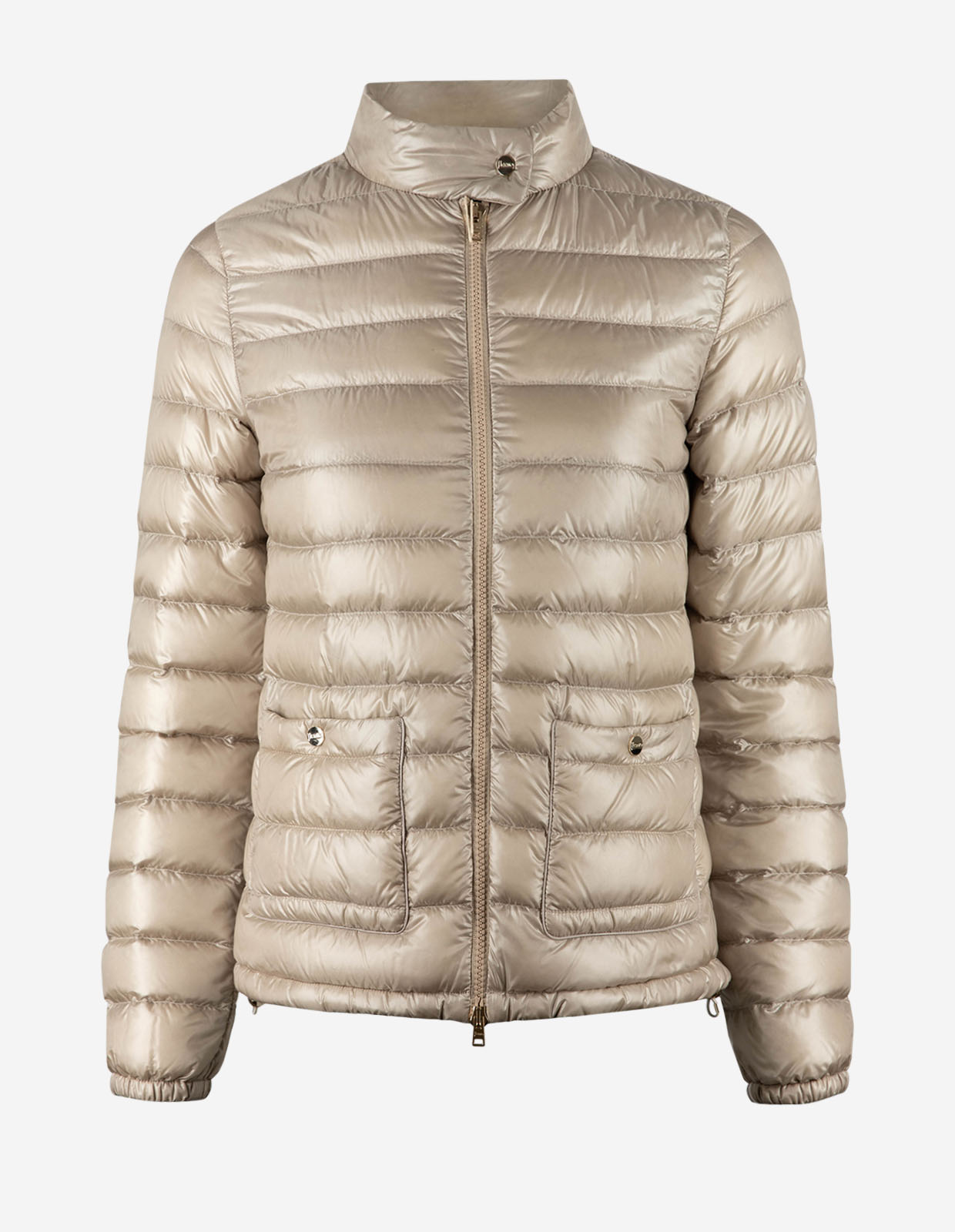 Jacka Lättviktsdun Ljusbeige