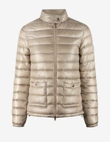 Jacka Lättviktsdun Ljusbeige