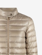 Jacka Lättviktsdun Ljusbeige