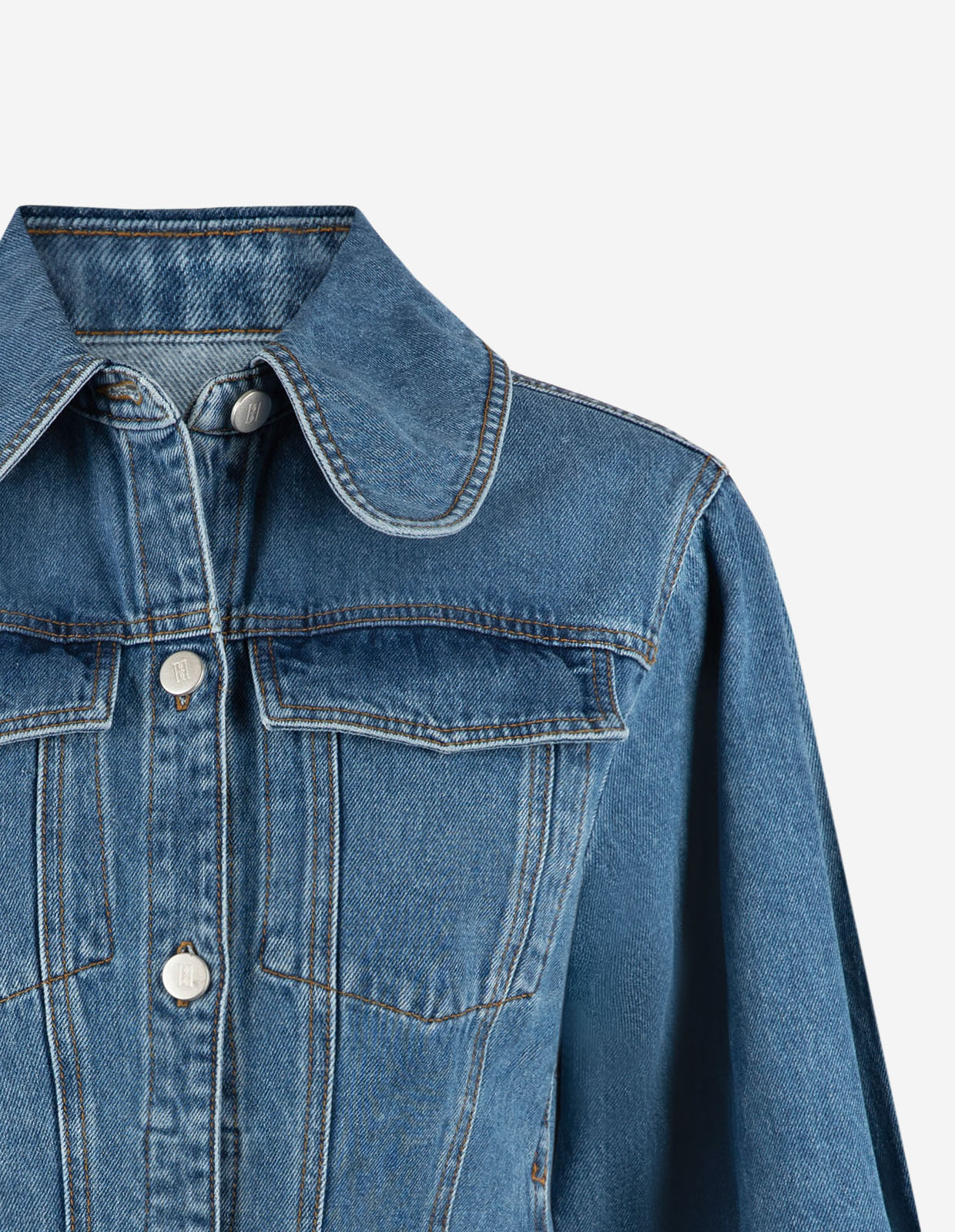 Villies Jeansjacka Denimblå