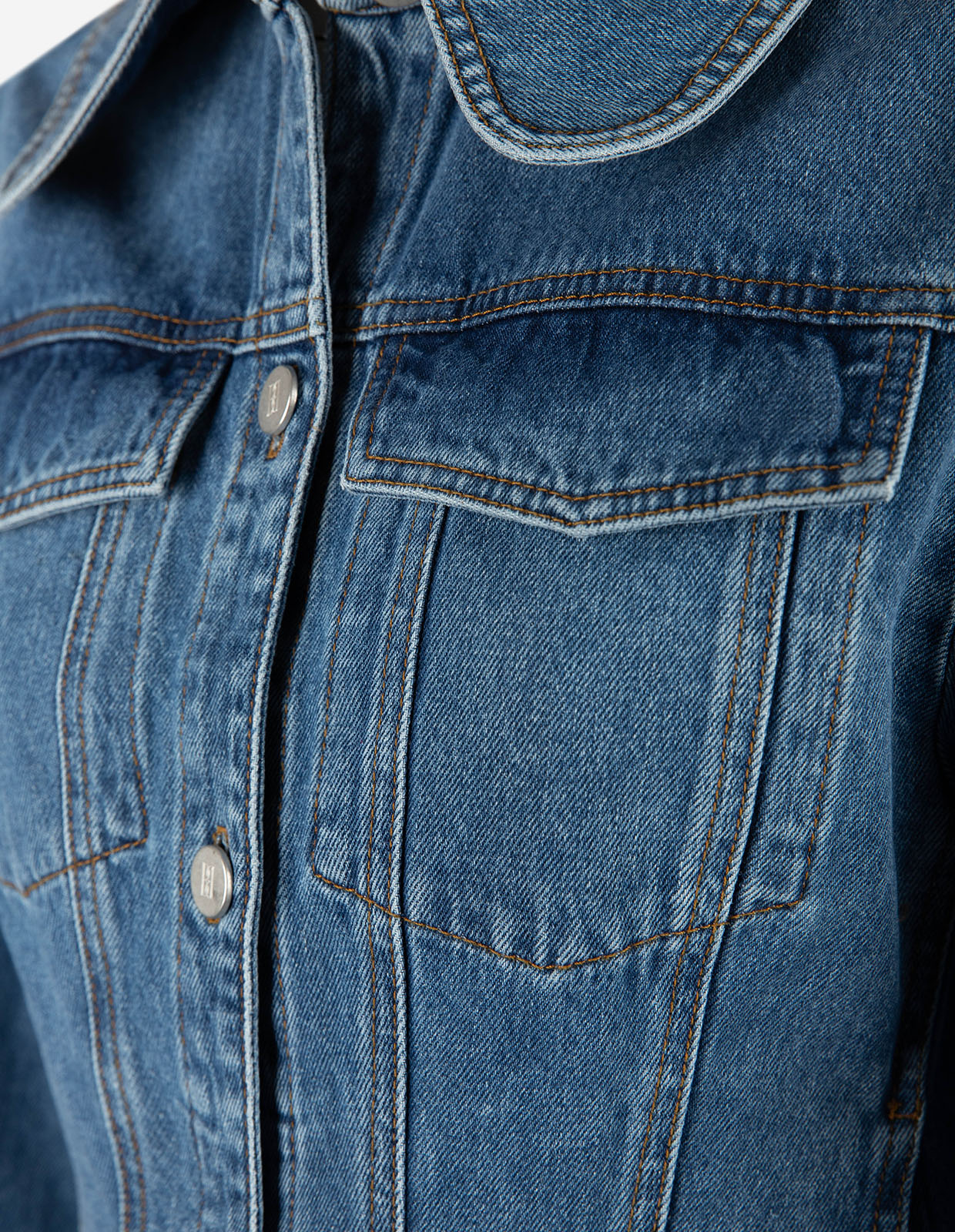 Villies Jeansjacka Denimblå