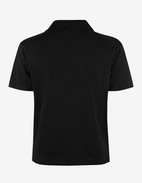 Open Polo Piquet Svart