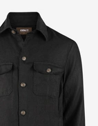 Firenze Overshirt Linne Svart