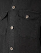 Firenze Overshirt Linne Svart