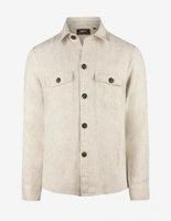 Firenze Overshirt Linne Beige