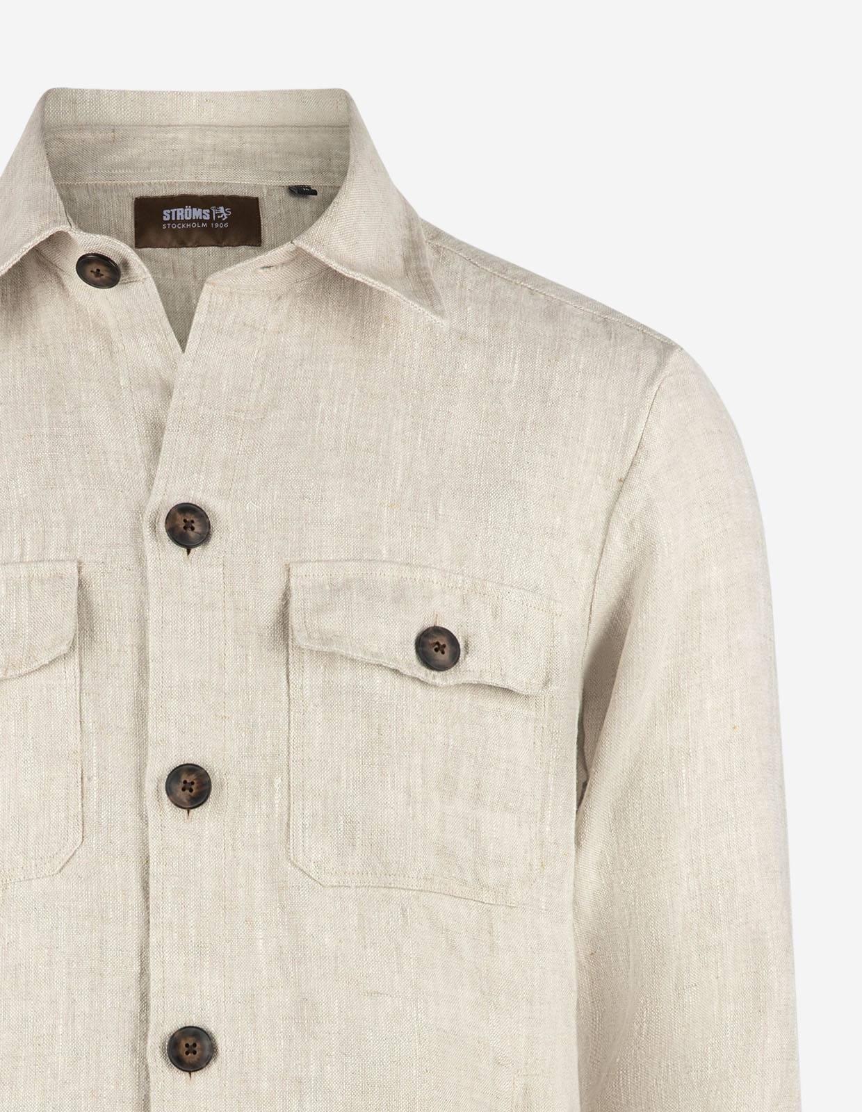 Firenze Overshirt Linne Beige