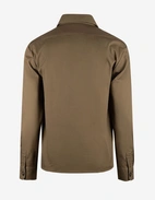 Firenze Overshirt Bomull Stretch Olivgrön