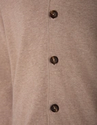 Tyneham Cardigan Bomull Cashmere Brun