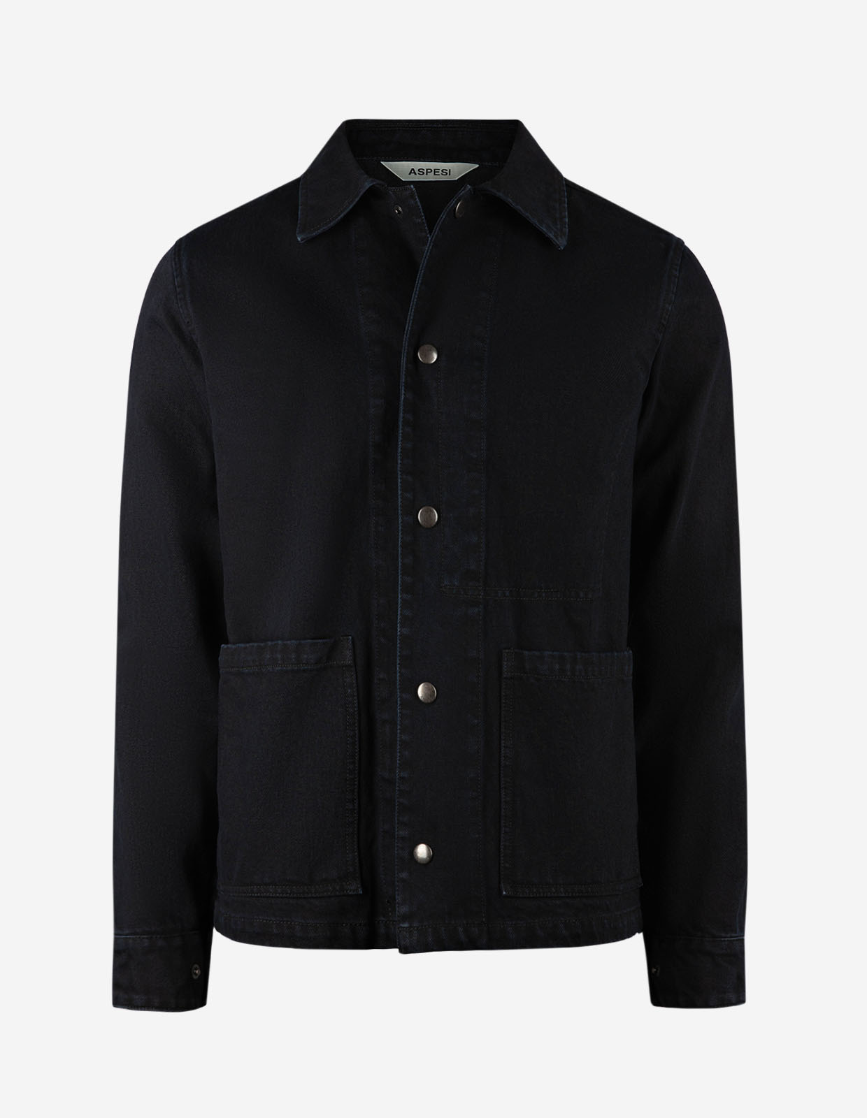 Overshirt Jacka Denim Mörkblå