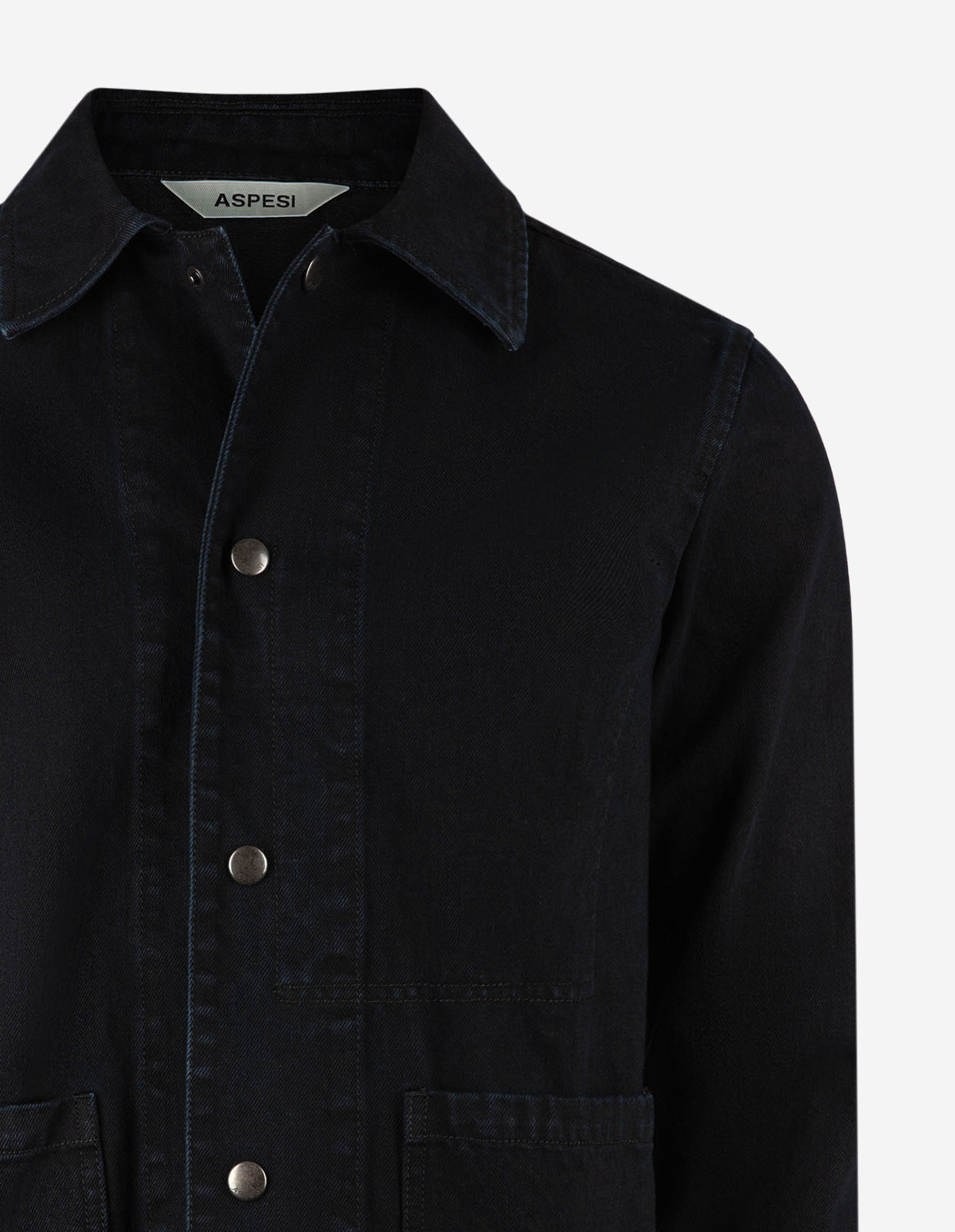 Overshirt Jacka Denim Mörkblå