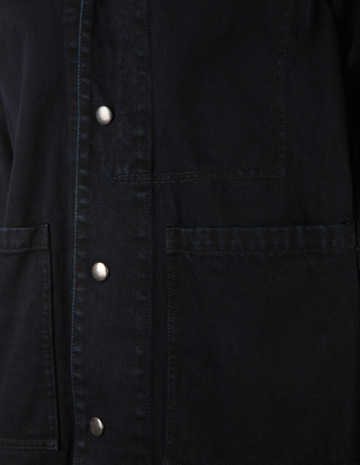 Overshirt Jacka Denim Mörkblå