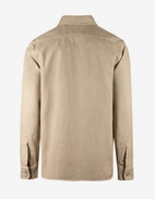 Utility Overshirt Bomull Linne Beige
