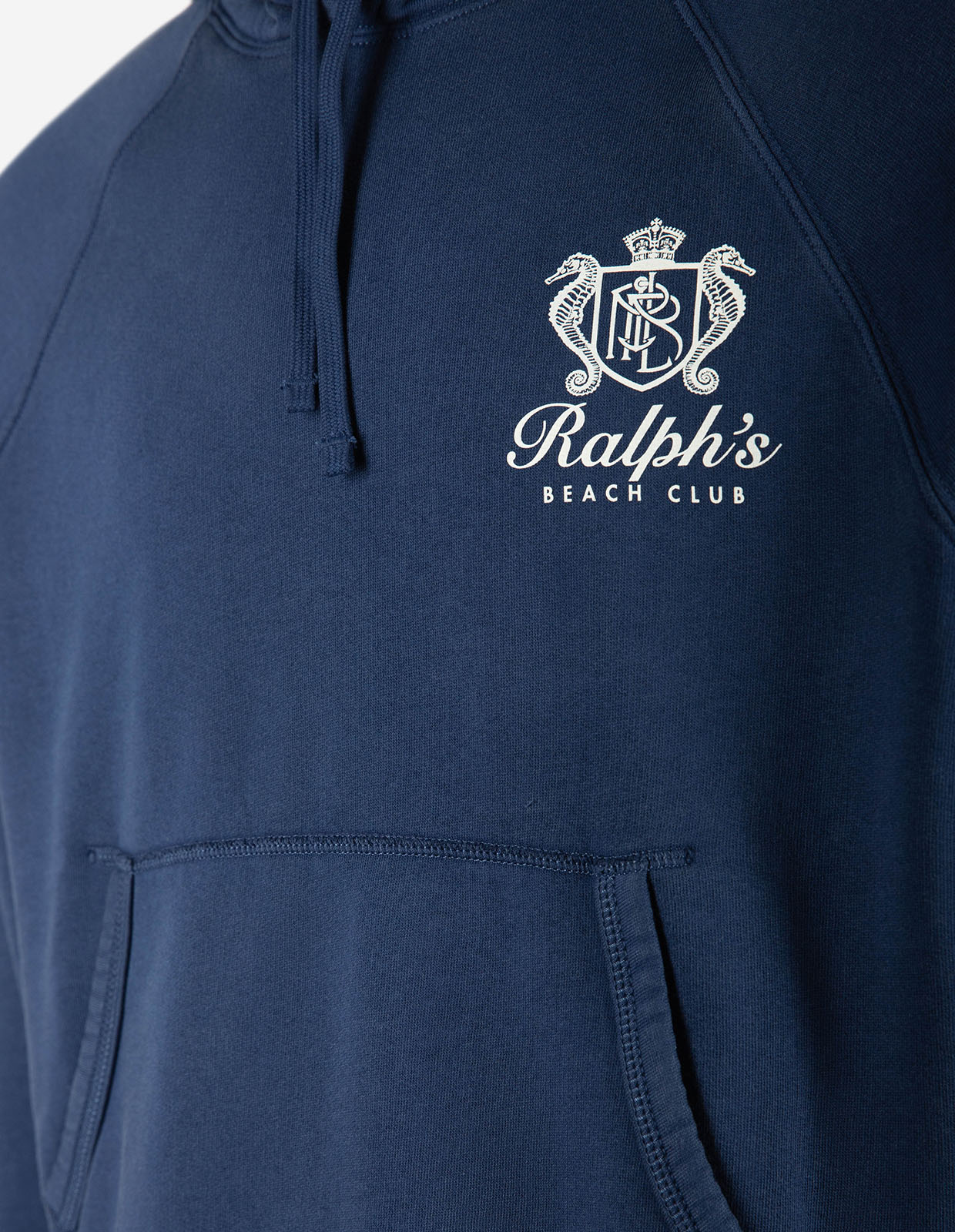Hoodie Ralph's Beach Club Mörkblå