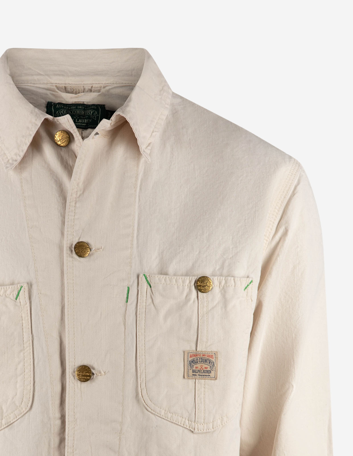 Field Jacket Bomull Ecru