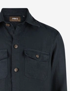 Firenze Overshirt Linne Navy