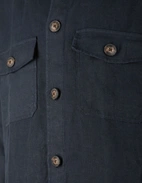 Firenze Overshirt Linne Navy