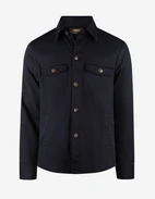 Firenze Overshirt Bomull Stretch Navy