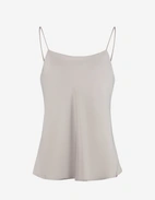 Satin Linne Ljusbeige