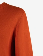 Stickad T-shirt Orange