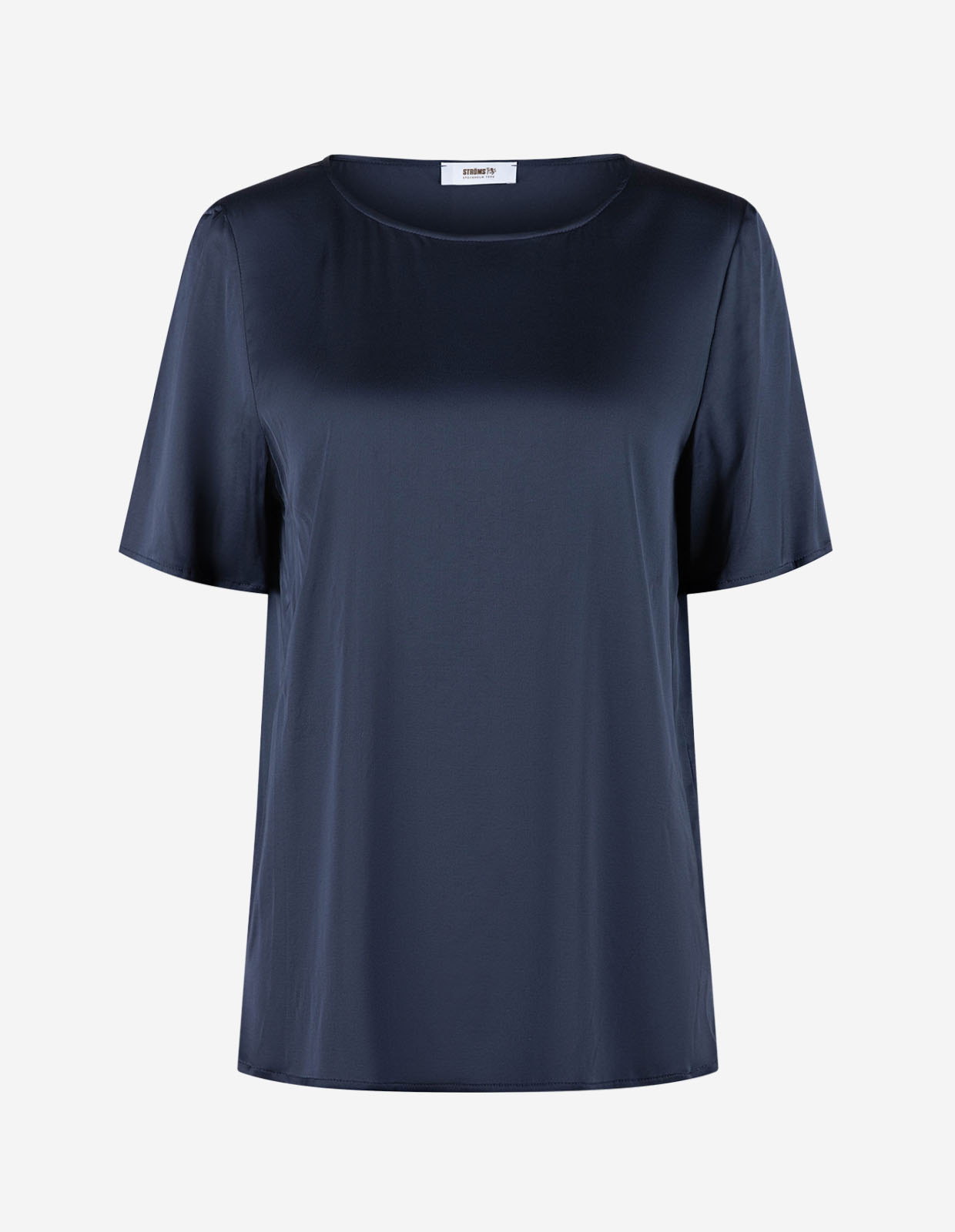 Kortärmad Blus Navy