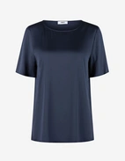 Kortärmad Blus Navy