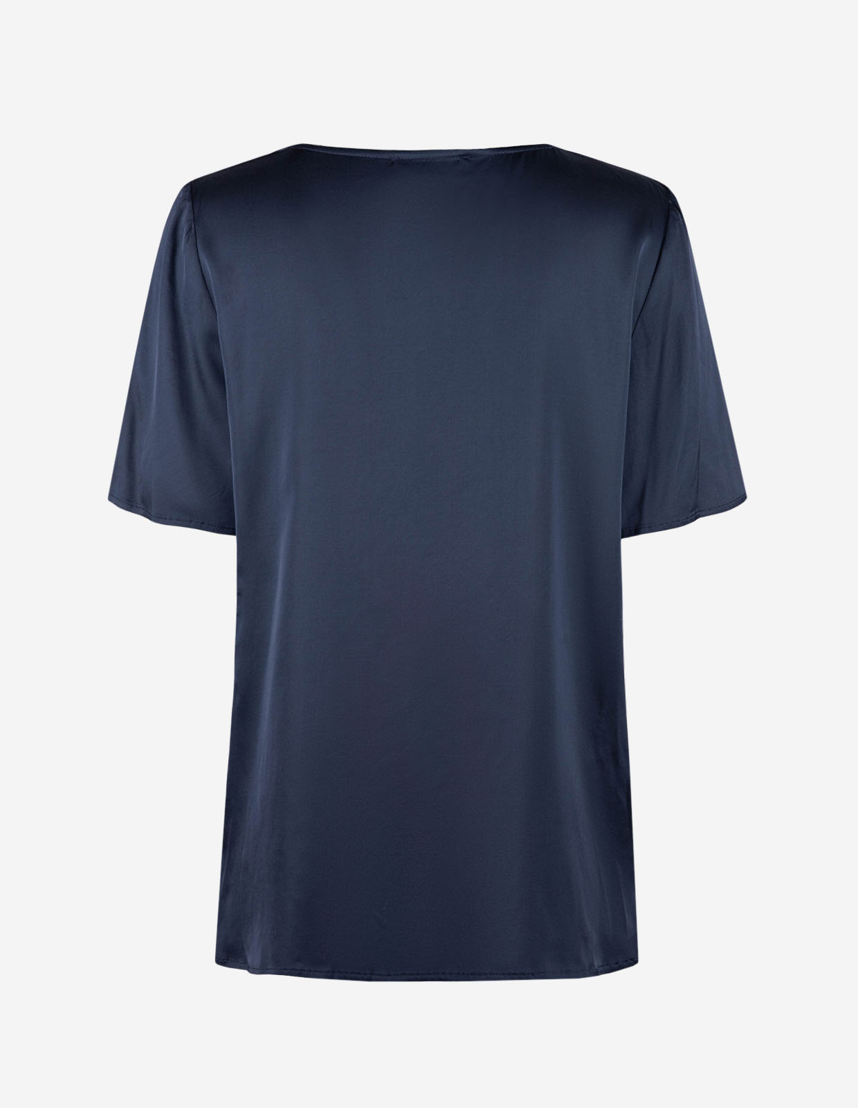 Kortärmad Blus Navy