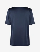 Kortärmad Blus Navy