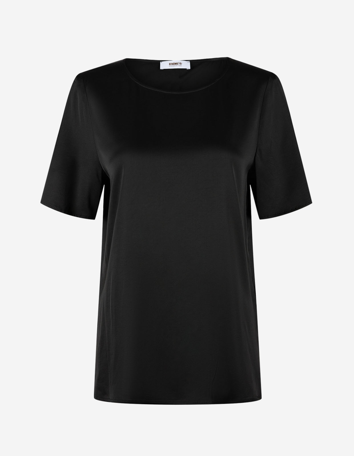 Kortärmad Blus Svart 44