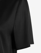 Kortärmad Blus Svart 44