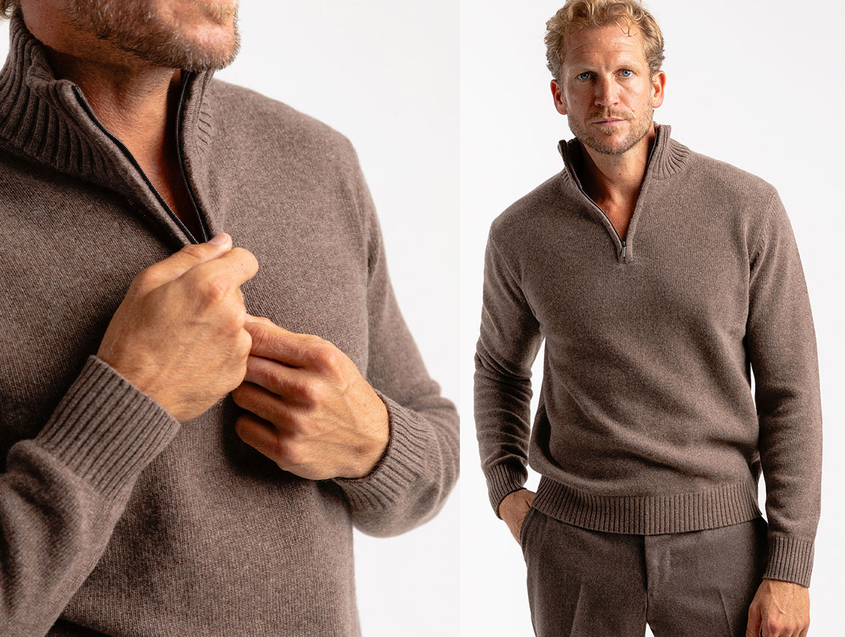 Half-zip tröjan - ett mångsidigt alternativ för arbete och fritid