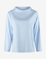 Clara Skjortblus Ljusblå