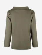 Clara Skjortblus Olivgrön