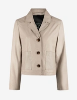 Tessa Skinnjacka Ljusbeige