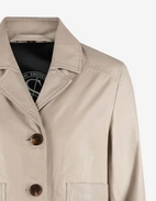 Tessa Skinnjacka Ljusbeige