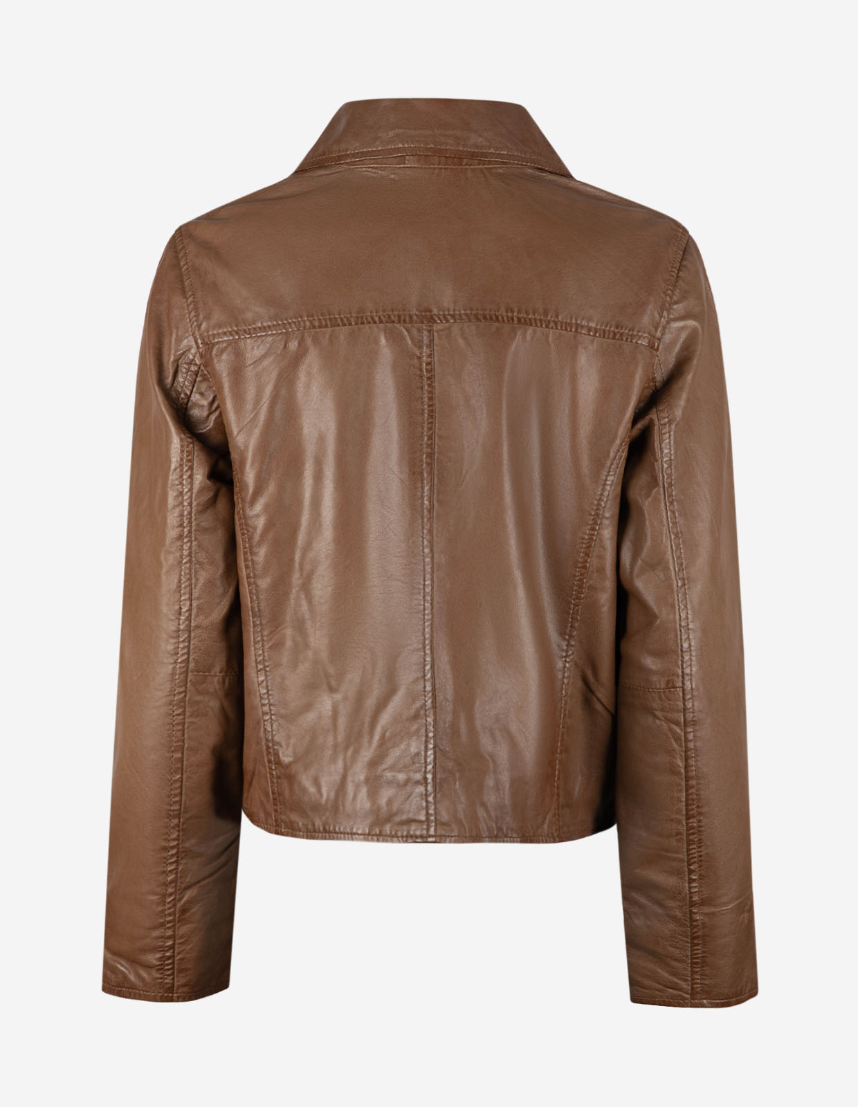 Tessa Skinnjacka Brun