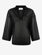 Imene Pikéskjorta Svart